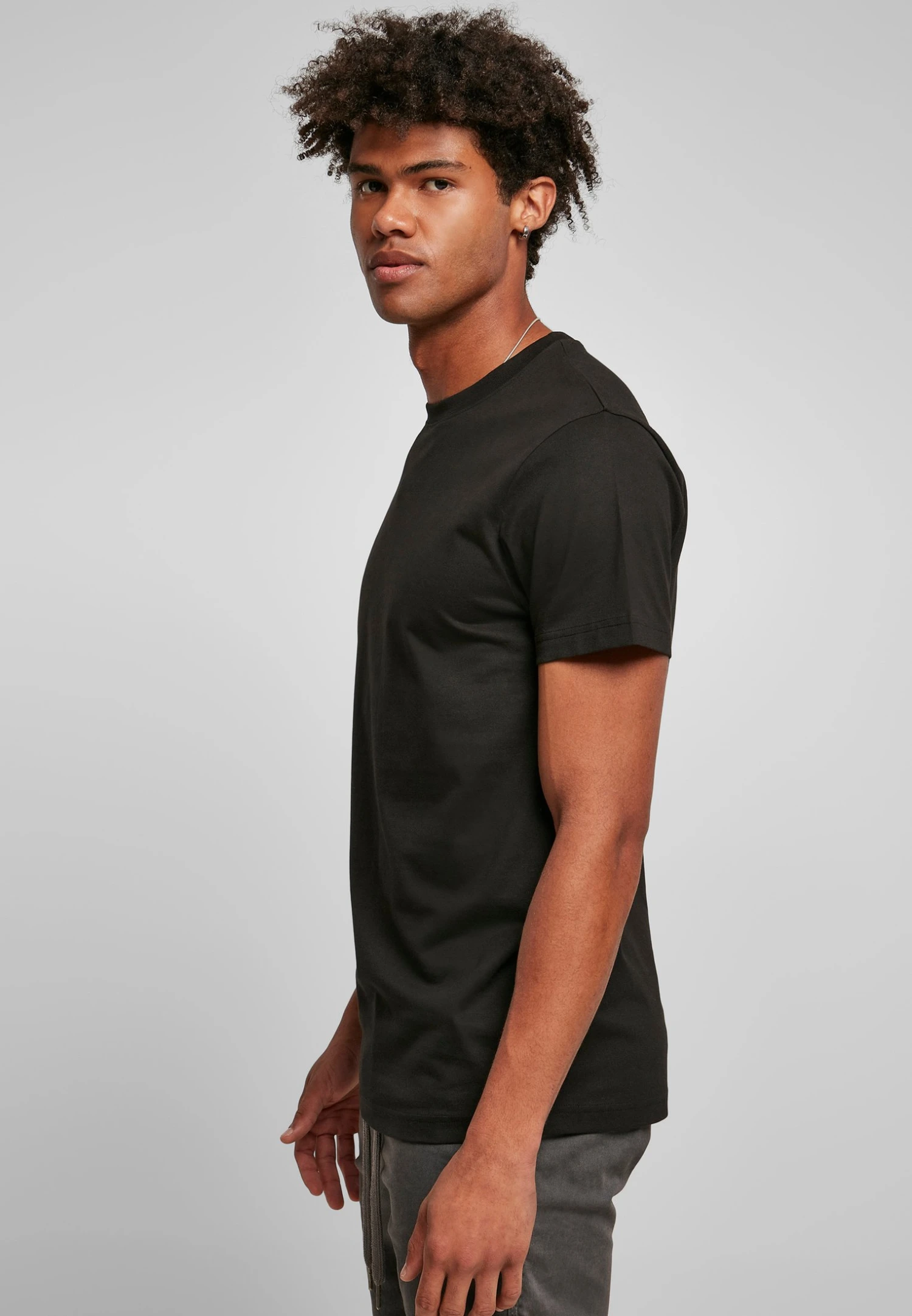 URBAN CLASSICS Recycled - T-Shirt Basic - Black 7 URBAN CLASSICS Recycled - T-Shirt Basic - Black - Afbeelding 5