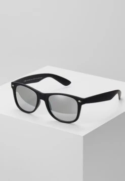 URBAN CLASSICS Sunglasses Likoma Mirror With Chain - Zonnebril - Black/Silver