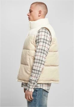 URBAN CLASSICS Cord- Bodywarmer - Whitesand -Urban Classics eed53a35d24e4b308e38bd0c55a7fbb9