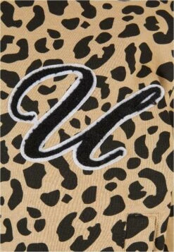 URBAN CLASSICS Aop College- Sweater Met Rits - Unionbeigeleo Black -Urban Classics ef260620abf14d0aa41a4cd29f6d17aa