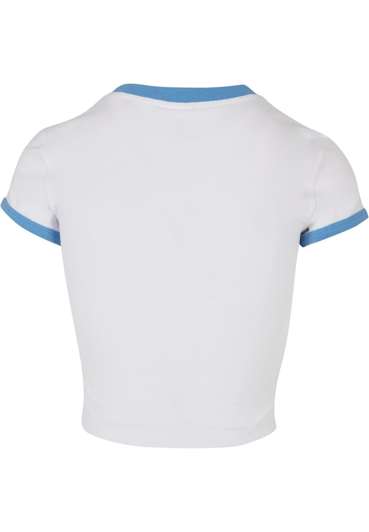 URBAN CLASSICS Stretch- T-Shirt Print - White Horizonblue 4 URBAN CLASSICS Stretch- T-Shirt Print - White Horizonblue - Afbeelding 2