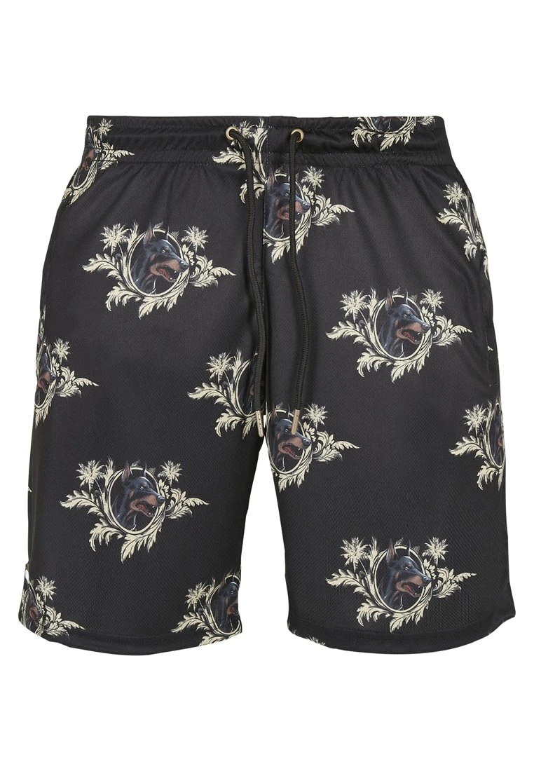 URBAN CLASSICS C&S Wl Whooo Mesh Shorts - Zwemshorts - Black/Mc 3 URBAN CLASSICS C&S Wl Whooo Mesh Shorts - Zwemshorts - Black/Mc