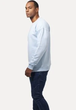 URBAN CLASSICS Crewneck - Sweater - Babyblue -Urban Classics efd0546ee95e4265ad78f0cbdaad63e6