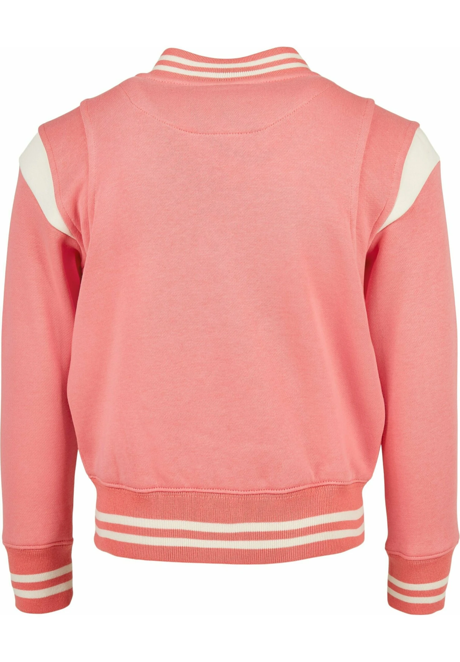 URBAN CLASSICS Sweater Met Rits - Palepink/Whitesand 4 URBAN CLASSICS Sweater Met Rits - Palepink/Whitesand - Afbeelding 2