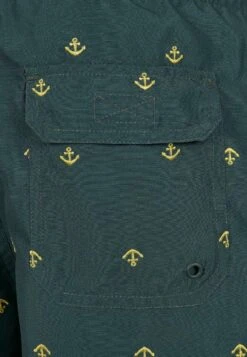 URBAN CLASSICS Embroidery Swim - Zwemshorts - Anchor Bttlgrn Lmnmstrd -Urban Classics f08e5849557c417baa19a93afc0d020a