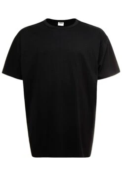 URBAN CLASSICS Basic Tee Plus Size - T-Shirt Basic - Black