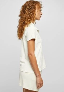 URBAN CLASSICS Towel- Poloshirt - Palewhite -Urban Classics f1b88833abd44749aaa5909070c0da42