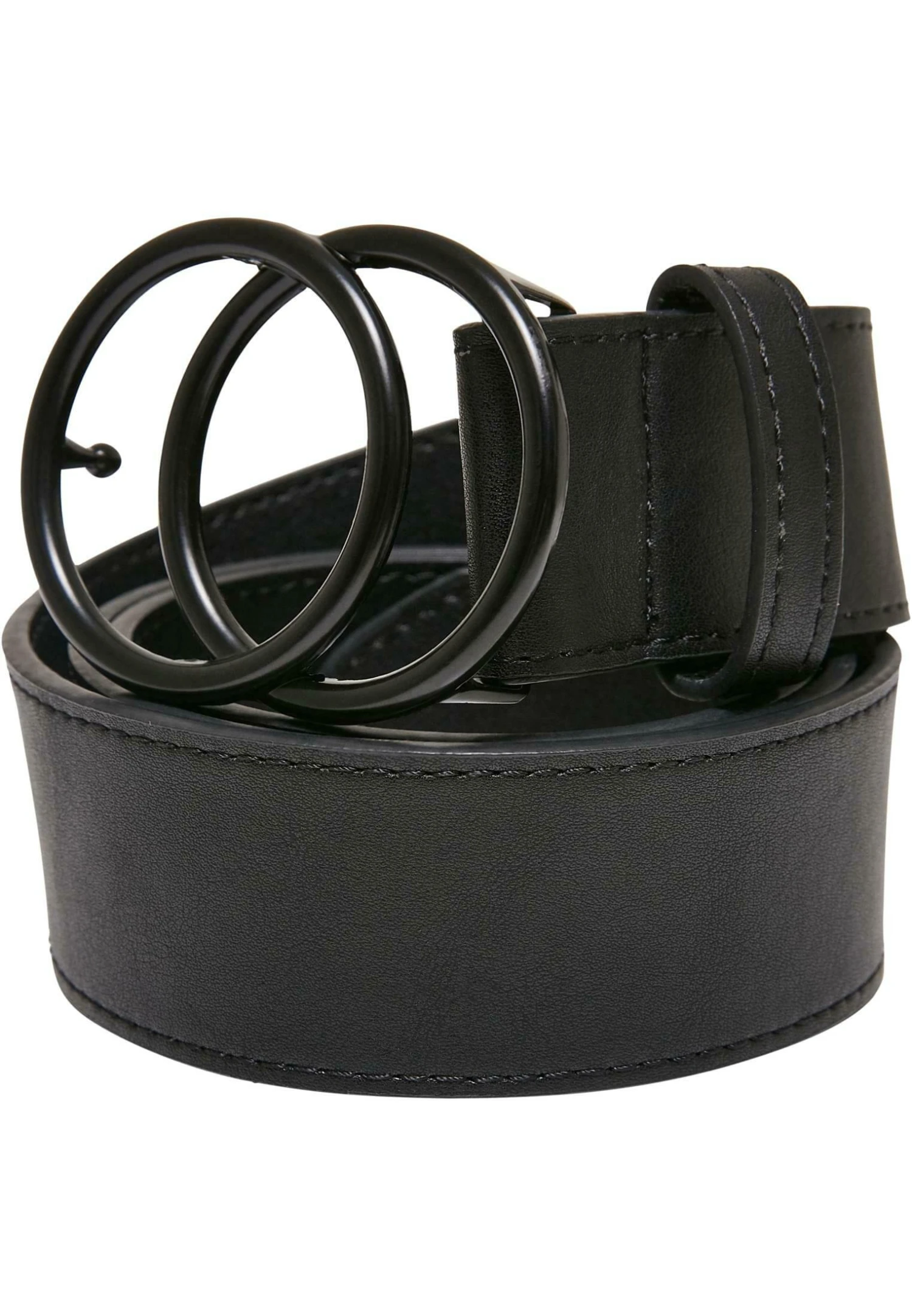 URBAN CLASSICS Accessoires Coloured Ring Buckle- Riem - Black 4 URBAN CLASSICS Accessoires Coloured Ring Buckle- Riem - Black - Afbeelding 2