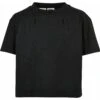 URBAN CLASSICS Pleat- T-Shirt Basic - Black -Urban Classics f2d53c3c03a848f187f3f54743ef1a98