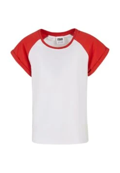 URBAN CLASSICS Kinder Contrast Raglan 2-Pack - T-Shirt Print - White Hugered White Black -Urban Classics f2ea6688cb0646089ed515d09cd77368