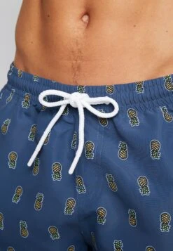 URBAN CLASSICS Pineapple Swim Shorts - Zwemshorts - Vintage Blue 9 URBAN CLASSICS Pineapple Swim Shorts - Zwemshorts - Vintage Blue -Urban Classics f30e8dbc2a5446cb9a0edfd3bc165aac