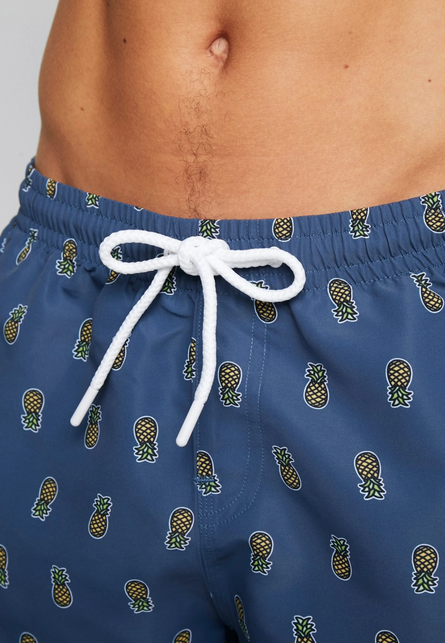 URBAN CLASSICS Pineapple Swim Shorts - Zwemshorts - Vintage Blue 6 URBAN CLASSICS Pineapple Swim Shorts - Zwemshorts - Vintage Blue - Afbeelding 4