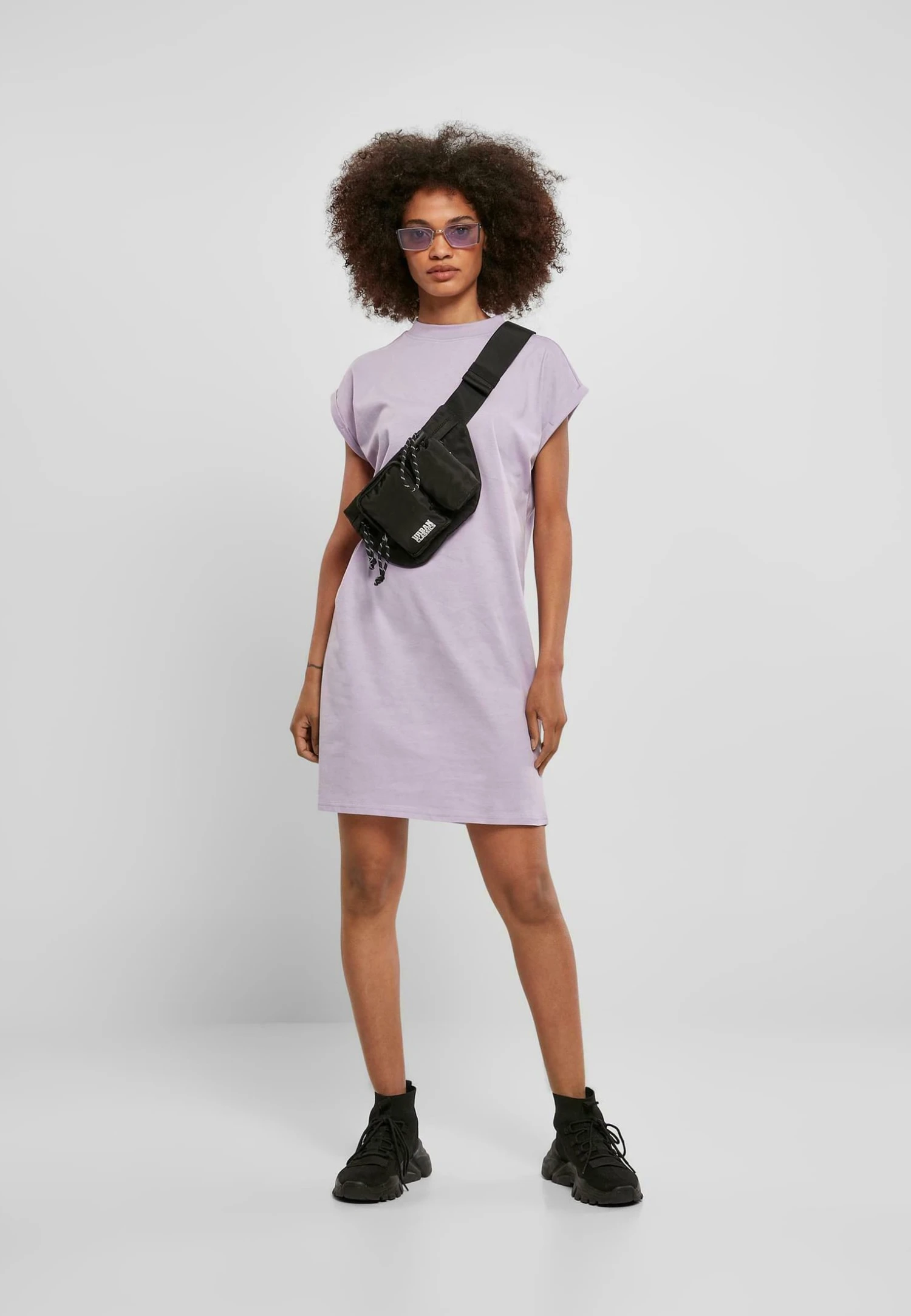 URBAN CLASSICS Turtle Extended Shoulder - Jerseyjurk - Lilac 4 URBAN CLASSICS Turtle Extended Shoulder - Jerseyjurk - Lilac - Afbeelding 2