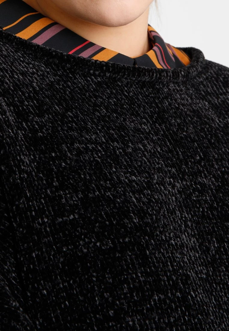 Ladies Oversize Chenille - Trui - Black 8 Ladies Oversize Chenille - Trui - Black - Afbeelding 6
