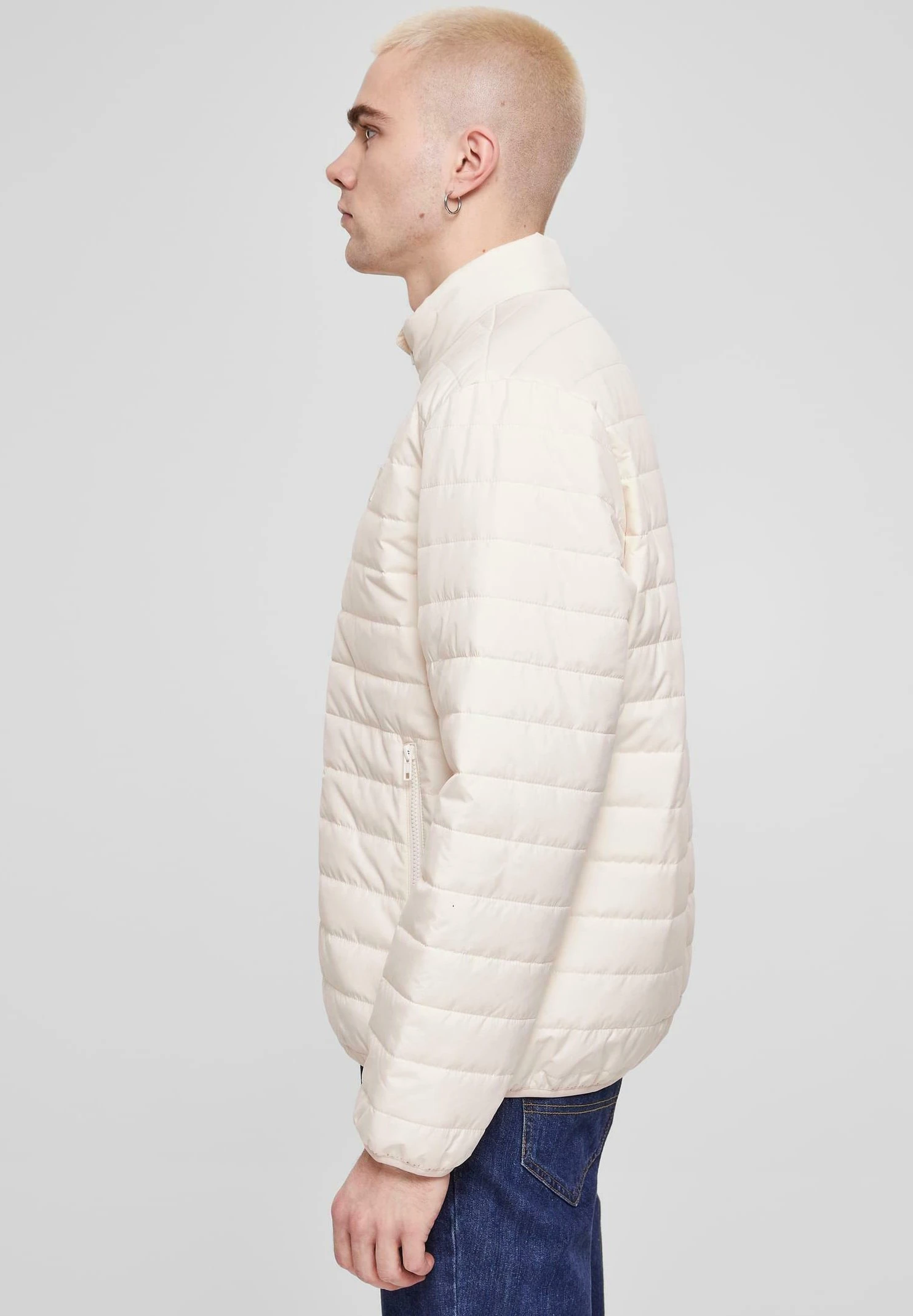 URBAN CLASSICS Light Bubble - Winterjas - Whitesand 7 URBAN CLASSICS Light Bubble - Winterjas - Whitesand - Afbeelding 5