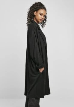 URBAN CLASSICS Modal Terry Oversized- Mantel - Black -Urban Classics f54d2041f7ab40ebaa2e6ddf42e5eda4