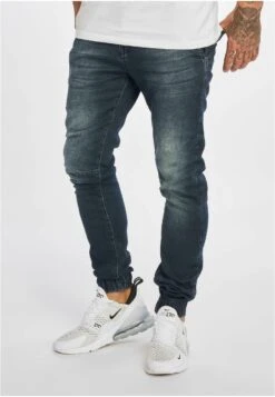 URBAN CLASSICS Just Rhyse San Miguel - Slim Fit Jeans - Blue