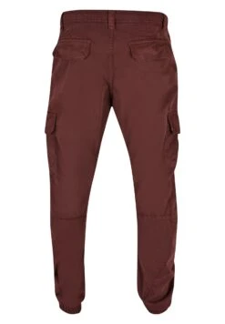 URBAN CLASSICS Jogging- Cargobroek - Cherry -Urban Classics f681acb941a34d5e8f845073444152a7