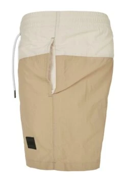 URBAN CLASSICS Block- Zwemshorts - Unionbeige/Softseagrass -Urban Classics f6bc07690eb04a64840c881ed6bc54cc