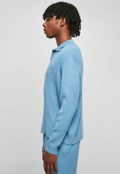 URBAN CLASSICS Longsleeve - Poloshirt - Horizonblue -Urban Classics f799d38e429f4cecad7fda00f24706d8