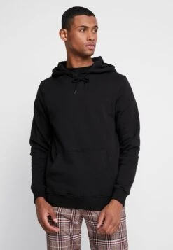 URBAN CLASSICS Organic Basic Hoody - Hoodie - Black