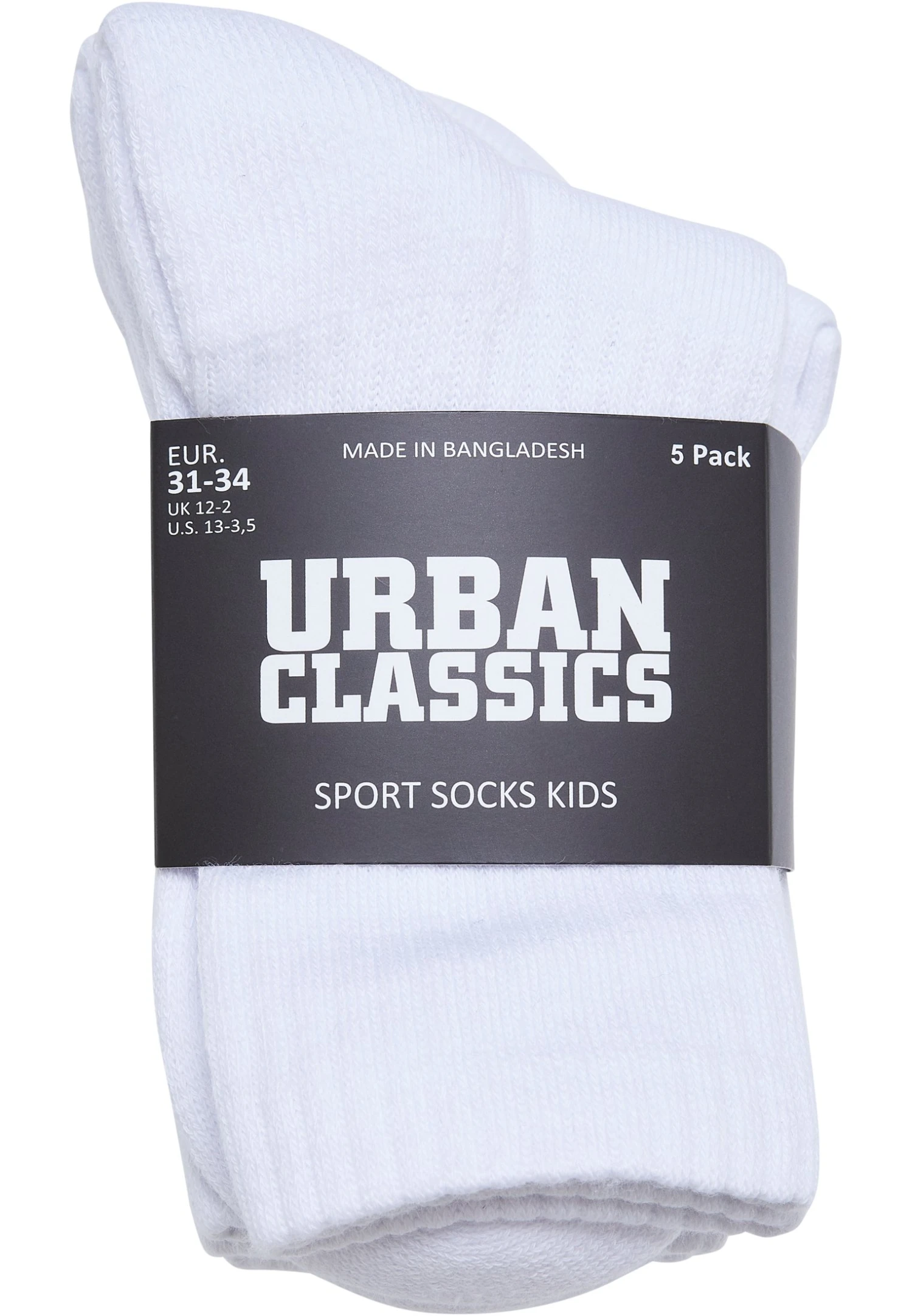 URBAN CLASSICS 5-Pack - Sokken - White 5 URBAN CLASSICS 5-Pack - Sokken - White - Afbeelding 3