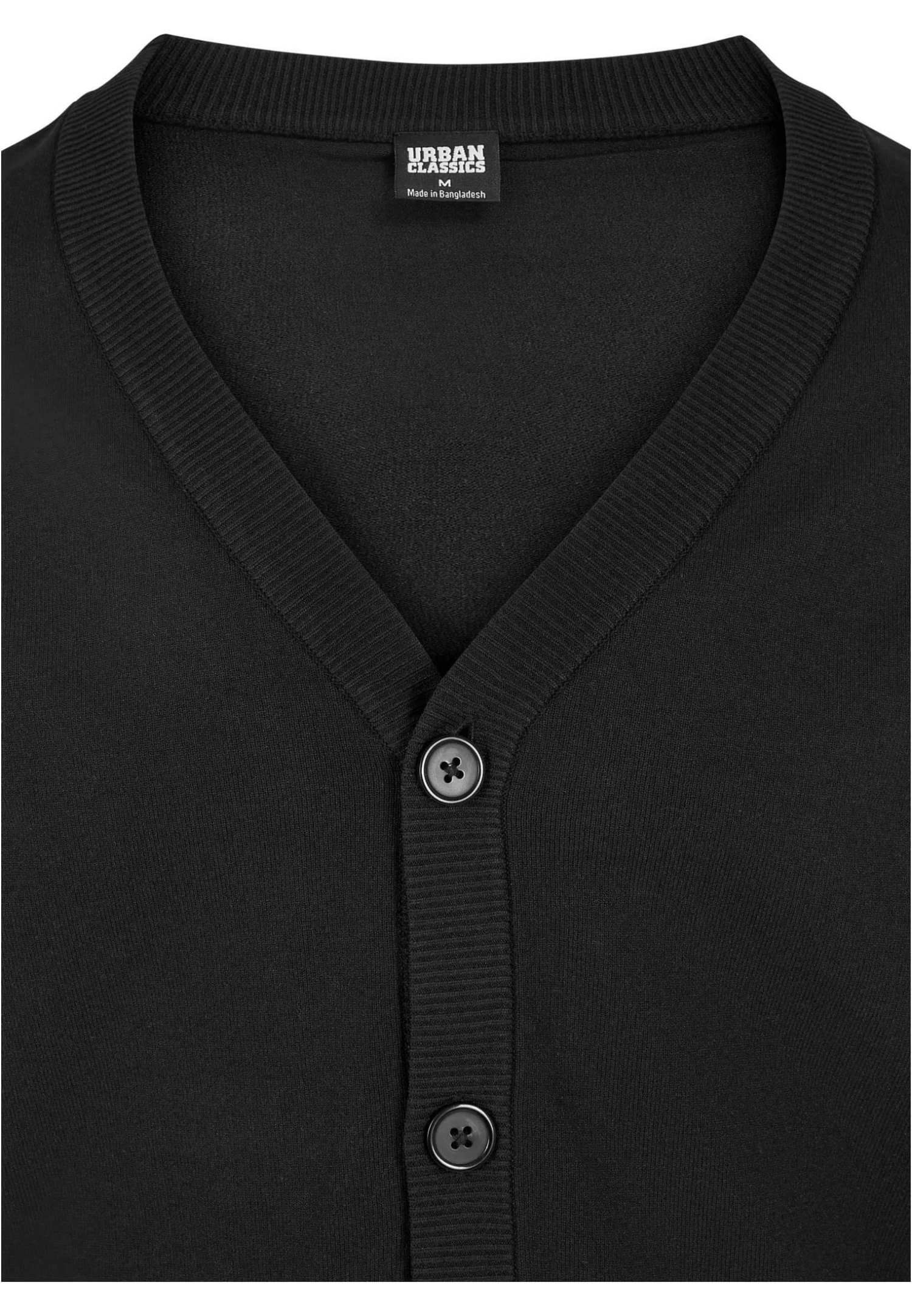 URBAN CLASSICS Fine - Vest - Black 9 URBAN CLASSICS Fine - Vest - Black - Afbeelding 7