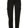 URBAN CLASSICS High Waist - Cargobroek - Black -Urban Classics f8385acde44d4f69a7f387dd499228d9