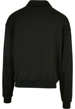 URBAN CLASSICS Collar Crew - Poloshirt - Black -Urban Classics f88434fe8f814cb3a49b6a32c99e3a92