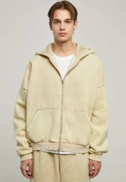 URBAN CLASSICS Sweater Met Rits - Unionbeige