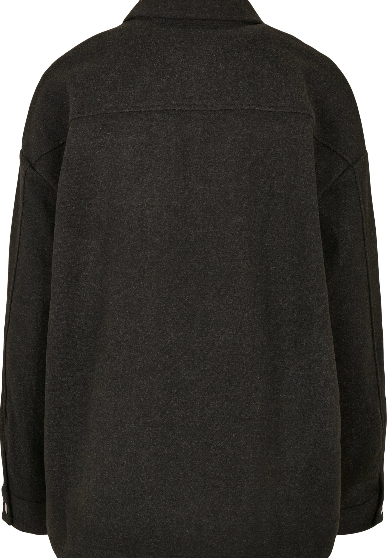 URBAN CLASSICS Ladies Classic Overshirt - Jas - Charcoal 11 URBAN CLASSICS Ladies Classic Overshirt - Jas - Charcoal - Afbeelding 9