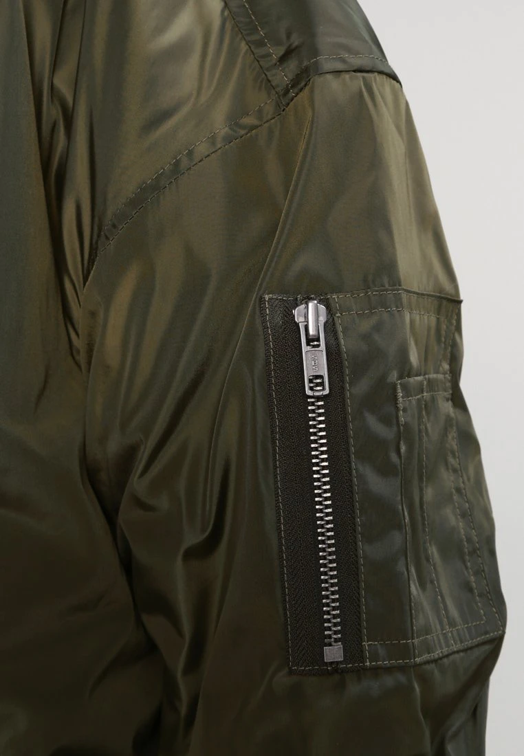 URBAN CLASSICS Oversized - Bomberjacks - Dark Olive 7 URBAN CLASSICS Oversized - Bomberjacks - Dark Olive - Afbeelding 5