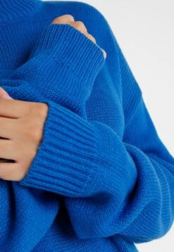 Ladies Oversize Turtleneck - Trui - Bright Blue -Urban Classics fa3a40ea00344009a4b5ffb85f8dc07d