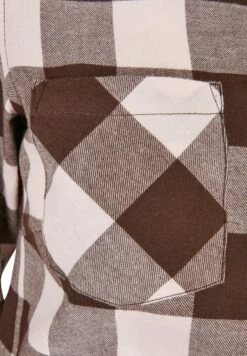 URBAN CLASSICS Overhemdblouse - Pink Brown 36 URBAN CLASSICS Overhemdblouse - Pink Brown -Urban Classics fa5419db08c041f78cb267fa42c5b3c7