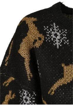 URBAN CLASSICS Oversized Christmas - Trui - Blackgold -Urban Classics fa95effc0df64bca8f66dcca3a7f5881