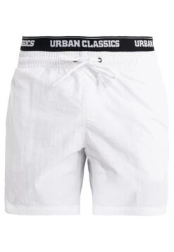URBAN CLASSICS Two In One Swim - Zwemshorts - White/Black -Urban Classics fad164ff9c1049e9991e294defcb9fac