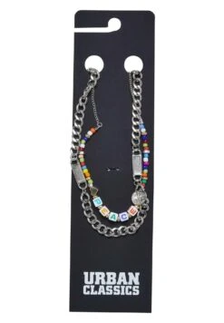 URBAN CLASSICS Peace Bead Layering 2-Pack - Ketting - Silver 9 URBAN CLASSICS Peace Bead Layering 2-Pack - Ketting - Silver -Urban Classics fb190c2033f74448937cf3a03b961bac
