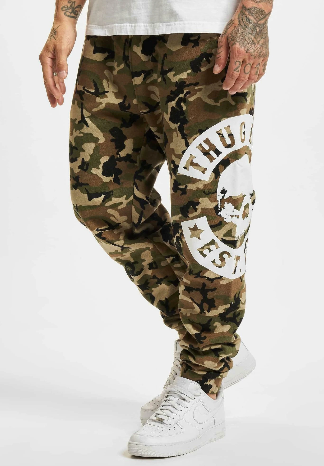 URBAN CLASSICS Thug Life Bcamo - Trainingsbroek - Camouflage 3 URBAN CLASSICS Thug Life Bcamo - Trainingsbroek - Camouflage