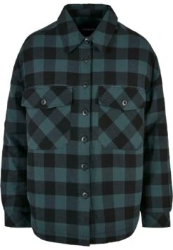 URBAN CLASSICS Langarm - Overhemdblouse - Jasper Black -Urban Classics fbb3220e0dbf498488b035f86a5b2976