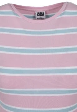 URBAN CLASSICS Etui-Jurk - Girlypink/Oceanblue -Urban Classics fbcb09c9143e43cd892bd4dd78c68a8f