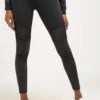 URBAN CLASSICS Ladies Tech Mesh Leggings - Legging - Black