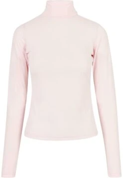 URBAN CLASSICS Turtleneck Longsleeve - Longsleeve - Pink -Urban Classics fcf53b5b17b449d39665bd48ca3bece4
