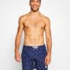 URBAN CLASSICS Pattern - Zwemshorts - Dark Blue