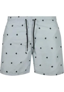 URBAN CLASSICS Embroidery Swim - Zwemshorts - Skull Lightasphalt Black -Urban Classics fd64a738406c4fb2a92ef4bb0eab2afd
