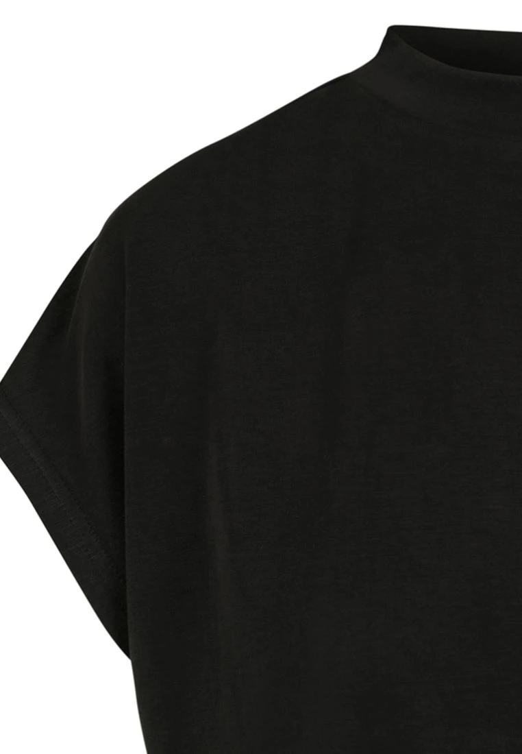 URBAN CLASSICS Ladies Modal Short Tee - T-Shirt Basic - Black 6 URBAN CLASSICS Ladies Modal Short Tee - T-Shirt Basic - Black - Afbeelding 4