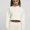 URBAN CLASSICS Oversized High Neck Crew - Sweater - Whitesand -Urban Classics fdc85e59424441a38ca6961fd7d1f217
